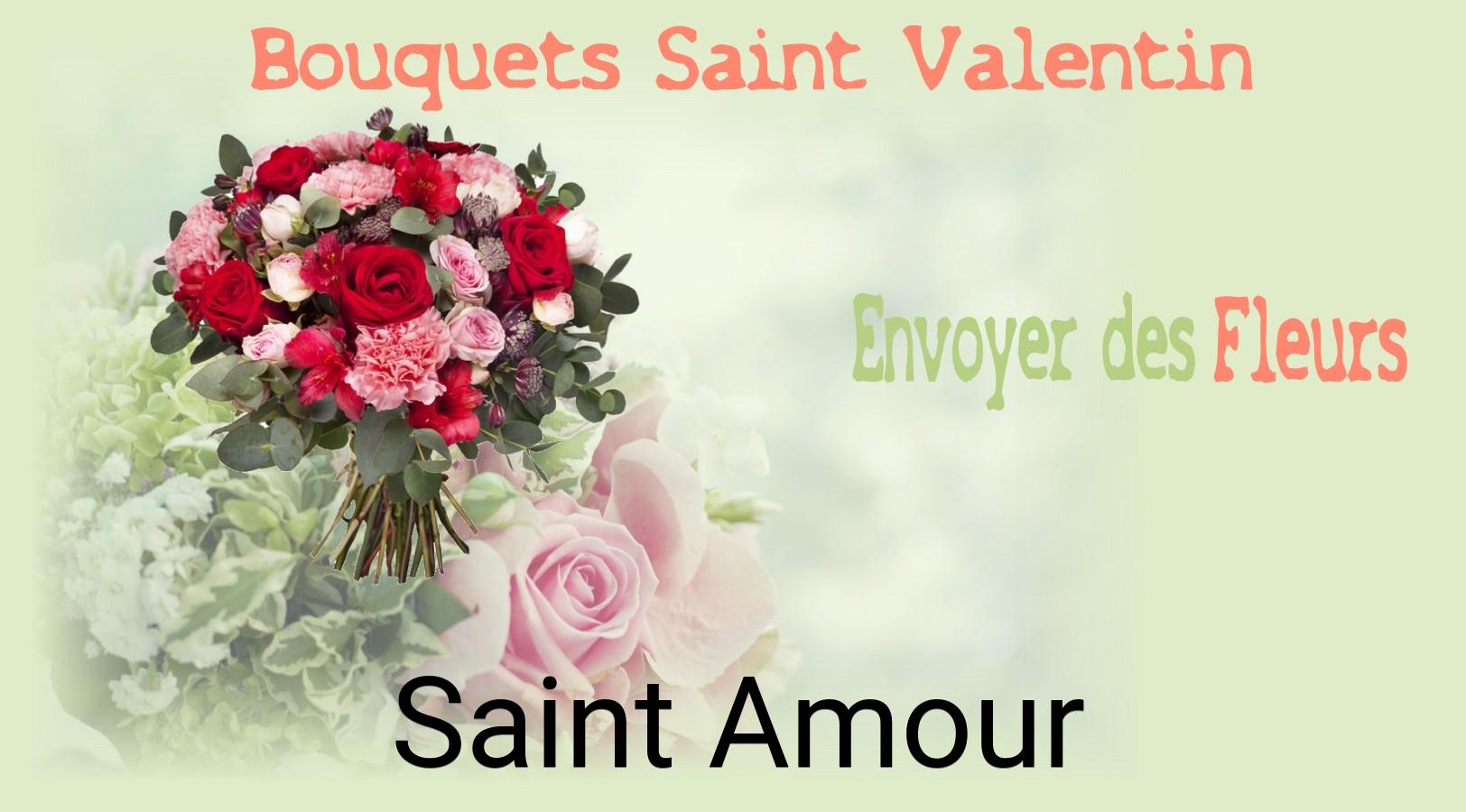 Roses de Saint-Valentin livrées à Saint-Amour
